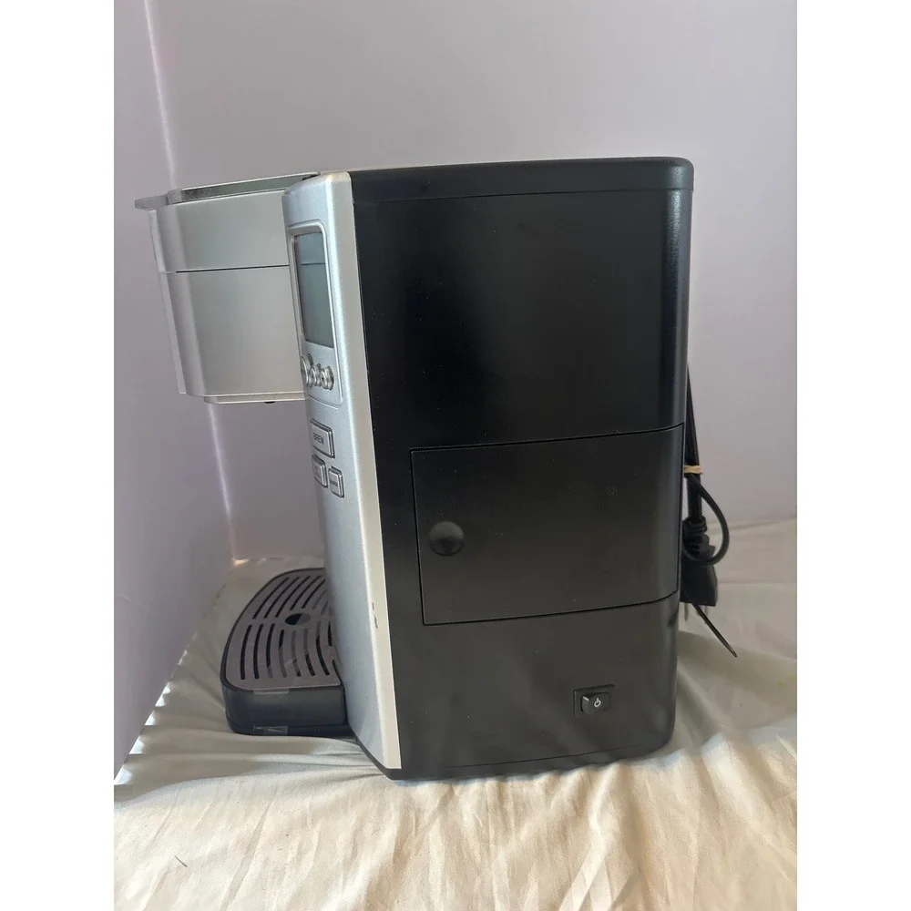 Cuisinart SS-10 Premium Single Serve Coffee Maker Silver‎ OS Good Programmable